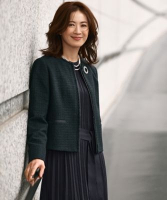 23区 S(ニジュウサンク エス)の【セットアップ対応】シャインツイード