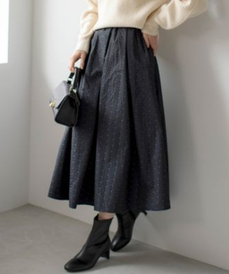 any SiS(エニィスィス)の【洗える】モノトーンドットジャカード