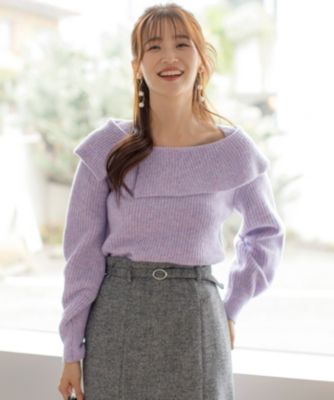 ANY SIS(エニィスィス)の【洗える】オフショル ニット通販 | 集英社