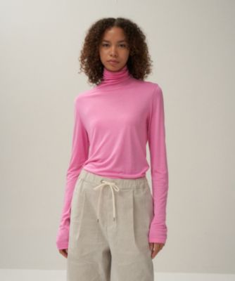 ATON(エイトン)のMODAL SILK JERSEY | タートルネック通販