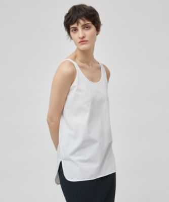 BEIGE，(ベイジ)の【洗える】BROIS / コットンシャツテールタンク