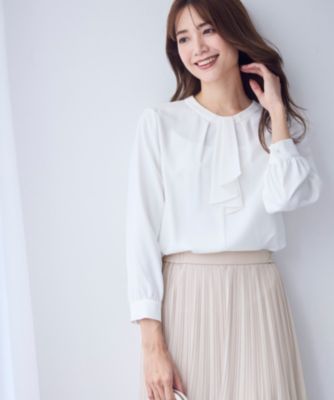 集英社HAPPY PLUS STOREany SiS（エニィスィス）/【洗える】ボウタイ ブラウス
