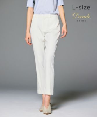 集英社HAPPY PLUS STOREBEIGE，（ベイジ）/【L-size・セットアップ対応】LUIZA / クロップドパンツ