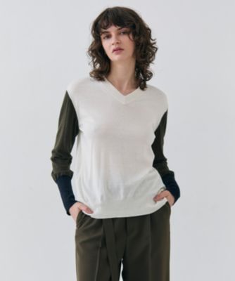 【本日特価】 BEIGE, ベイジ23100円 /カラーミックストップス 今期物☆BURNET トップス