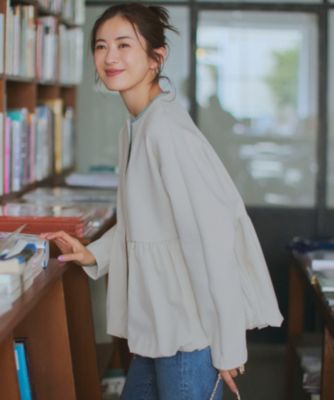 集英社HAPPY PLUS STORE23区（ニジュウサンク）/【洗える】コットンエアーバルーン ライトアウター