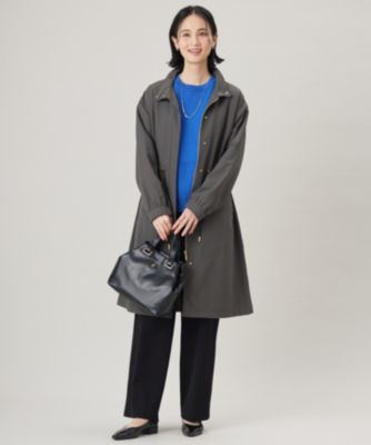 MHL UNEVEN COTTON CANVAS ダウンライナー付 2021AW MHL. ダウンライナー付 コットンキャンバススタンドカラー