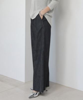 専用極美品 現行✨️ iCB コットンリアクティブデニム ワイドストレートパンツ trim_ofcrs_item6fd7d144f1a711e