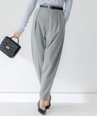 　【セットアップ対応/洗える】ライトクロス コクーン パンツ