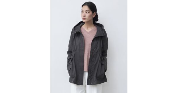 ICB L(アイシービー エル)の【撥水加工】メモリーストレッチタフタ 
