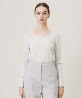 集英社HAPPY PLUS STOREICB L（アイシービー　エル）/【洗える】 シンセティックフルニードル ニットプルオーバー