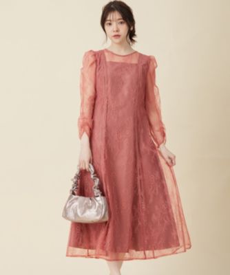 ANY SIS(エニィスィス)の【Lily Calin】クラシックナローレース ドレス