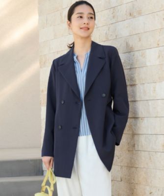 自由区　未使用コート　定価165,000円　サイズ:38 【カタログ掲載】 自由区(ジユウク)の【カタログ掲載・洗える】エアフロートレンチ