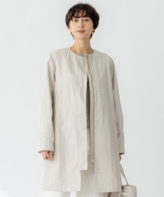 23区 L(ニジュウサンク エル)の【撥水加工】ライトツイル ノーカラー