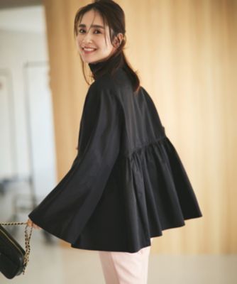 223* 新品 今季 23区 VERYコラボ グロッシーツイル アウター 38 23区 L(ニジュウサンク エル)の【VERYコラボ/撥水加工