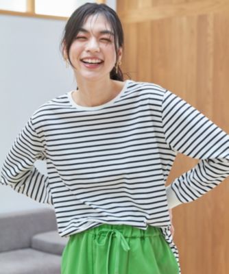 集英社HAPPY PLUS STOREany FAM（エニィファム）/【洗濯機可/UVケア】テールＴシャツ