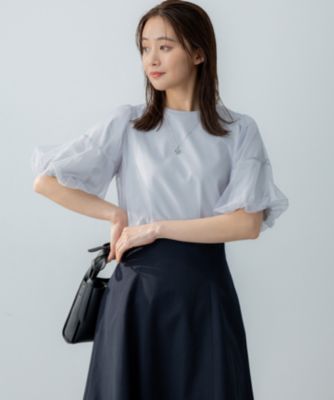 集英社HAPPY PLUS STORE組曲（クミキョク）/【WEB限定】チュールカバー カットソー