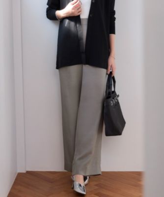 集英社HAPPY PLUS STOREICB L（アイシービー　エル）/Vi/Ly/Liツイル ワイドストレートパンツ