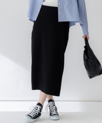 集英社HAPPY PLUS STORE23区 L（ニジュウサンク エル）/【洗える】コンフォートストレッチ ニット タイト スカート