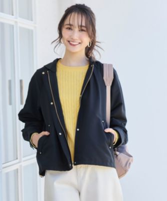 anysis 【撥水・UVカット・花粉ガード】2WAYラグランフーディ ブルゾン any SiS(エニィスィス)の【撥水・UVカット・花粉ガード】2WAY