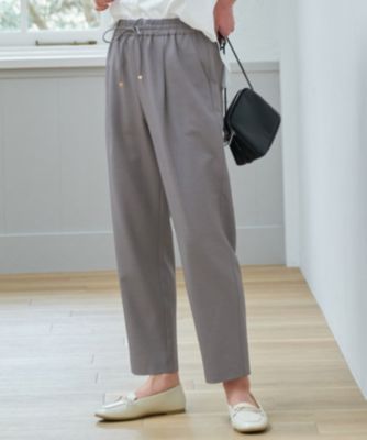 集英社HAPPY PLUS STOREany FAM（エニィファム）/【洗濯機可/ウエストゴム/ストレッチ/UVケア】イージーケアライトストレッチテーパードパンツ