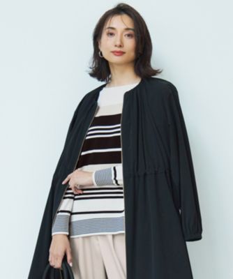 集英社HAPPY PLUS STORE23区（ニジュウサンク）/【洗える】コットンポリエステルストレッチ オーバーサイズ ニット