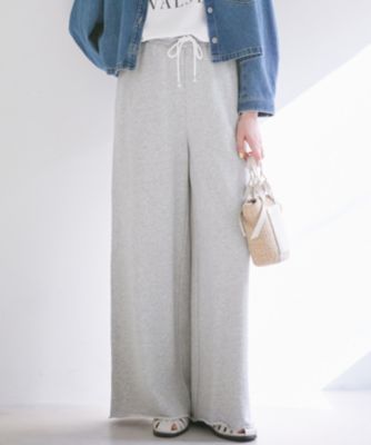 集英社HAPPY PLUS STORE23区 L（ニジュウサンク エル）/【SLOW/一部店舗限定】ハイゲージテリー スウェット パンツ