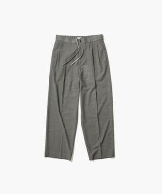 集英社HAPPY PLUS STOREATON（エイトン）/TWIST WOOL TROPICAL | ツータックイージーパンツ - UNISEX