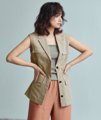 集英社HAPPY PLUS STOREICB（アイシービー）/【一部カラーのみ接触冷感・洗える】UnleashLite ジレ