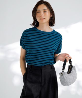 新品23区★ 【洗える】レーヨンポリエステルストレッチ プルオーバー ニット 23区｜【新色追加/洗える】レーヨンポリエステルストレッチ プル