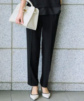 お値下げしました！！【新品未使用タグ付】23区　テーパードパンツ 23区(ニジュウサンク)の【Oggi7月号掲載/吸水速乾/接触冷感/UV