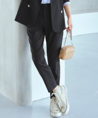 23区 S(ニジュウサンク エス)の【洗える】リネンレーヨンストレッチ