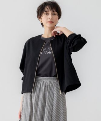 極美品❣️ 25SS 23区 【洗える】リネンレーヨンストレッチブルゾン 38 23区(ニジュウサンク)の【洗える】リネンレーヨンストレッチ