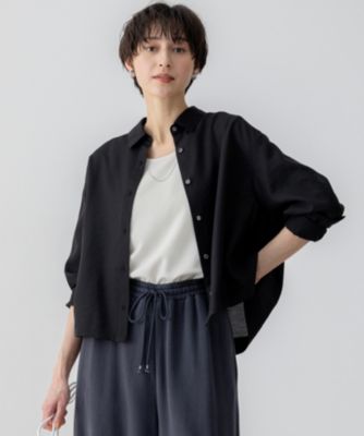 集英社HAPPY PLUS STORE23区 S（ニジュウサンク エス）/【Oggi5月号掲載/接触冷感/速乾性】シアータンブラー シャツ