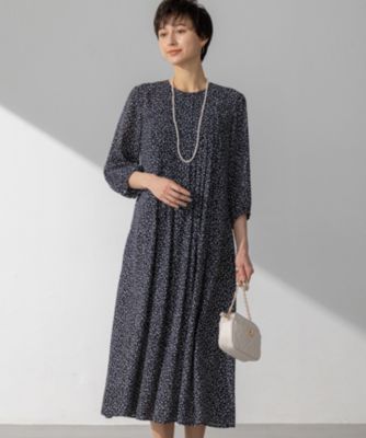 集英社HAPPY PLUS STORE23区（ニジュウサンク）/【接触冷感/吸水速乾/洗える】ペインティングプリント ワンピース