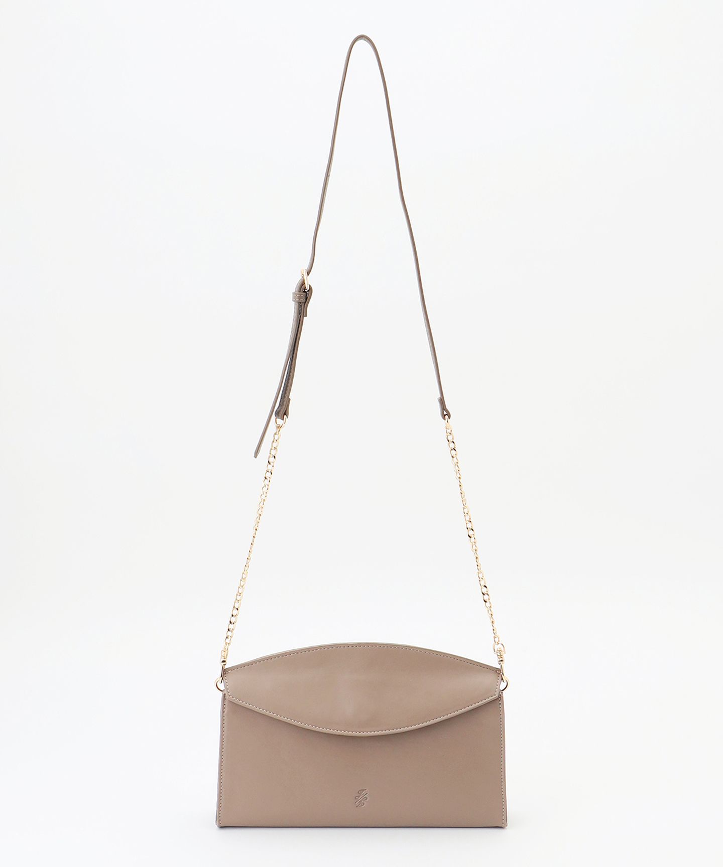 自由区(ジユウク)/【SHIHOさん着用】フラップカーブミニクラッチ バッグ