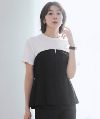 自由区(ジユウク)の【SHIHOさん着用・洗える】ビスチェコンビ T