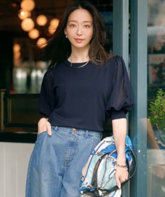 23区(ニジュウサンク)の【洗える】シアーチェッククロスコンビ
