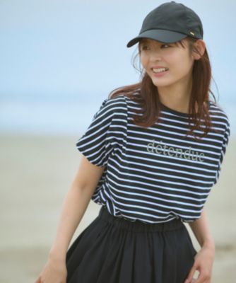 集英社HAPPY PLUS STOREANY（エニィ）/【新色追加/洗濯機可/接触冷感/UVケア】エニィファンクションフレンチスリーブTシャツ