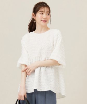 集英社HAPPY PLUS STOREANY SIS（エニィスィス）/【洗える】ワッフルライクフクレジャカード チュニック