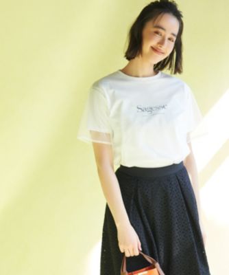 集英社HAPPY PLUS STORE組曲（クミキョク）/チュールロゴ Ｔシャツ