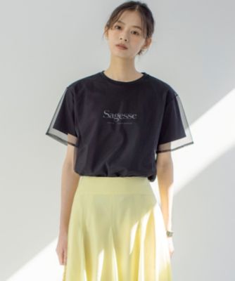 集英社HAPPY PLUS STORE組曲（クミキョク）/チュールロゴ Ｔシャツ