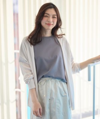 集英社HAPPY PLUS STOREany FAM（エニィファム）/【接触冷感/アンチピリング】トッパーニットカーディガン