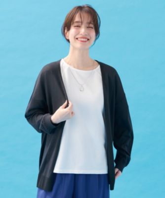 集英社HAPPY PLUS STOREany FAM（エニィファム）/【接触冷感/アンチピリング】トッパーニットカーディガン