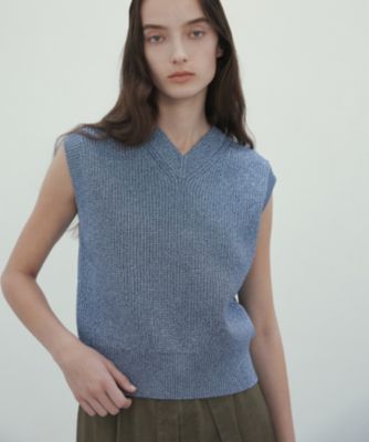 BEIGE，(ベイジ)の【洗える・eclat 5月号掲載】VANDA / ラメ入りV