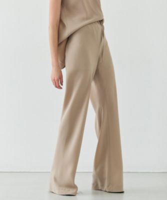 集英社HAPPY PLUS STOREBEIGE，（ベイジ）/【洗える】FLEUR / ウエストゴムイージーワイドパンツ