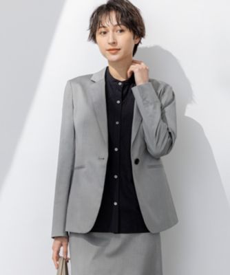 DEPAREILLE デパリエ　テーラードジャケット　ショートコート　リネン混 DEPAREILLE デパリエ テーラードジャケット ショートコート