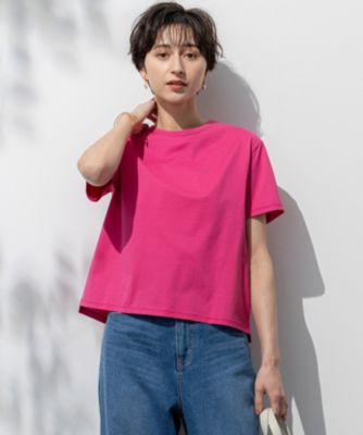 23区(ニジュウサンク)の【洗える】ハイエンド クルーネック Tシャツ
