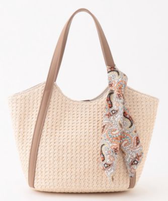 ❤️今季　カゴバック　美品❤️ セール】【A4サイズ対応】オリエンタル/エスニック調 カゴバック