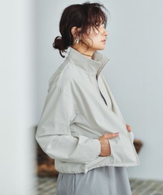 ICB【洗える・UVカット】アトラストリコット ジップアップブルゾン 現行 美品 接触冷感・UVカット・洗える】アトラストリコット ジップアップ
