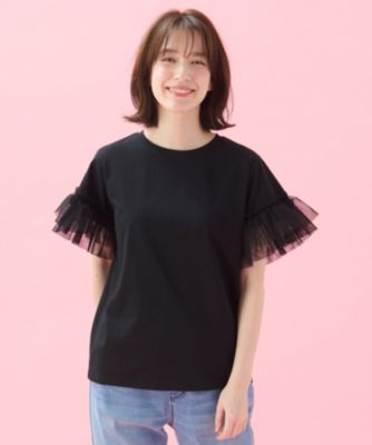 集英社HAPPY PLUS STOREany FAM（エニィファム）/【洗濯機可/接触冷感/UVケア】ソロナチュールスリーブプルオーバー